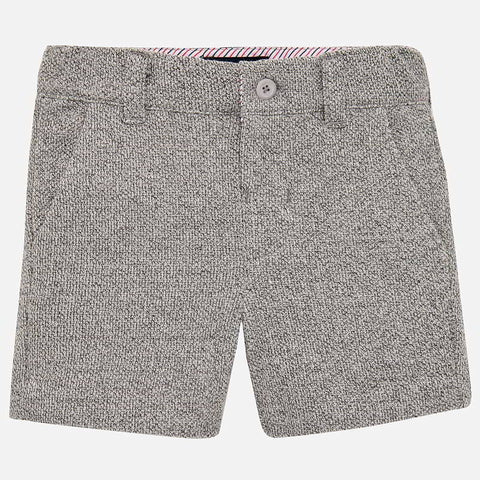 Grey Dressy Bermuda Shorts Boys: Mayoral 1237