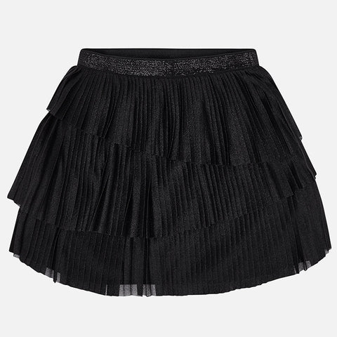 Black Pleated Skirt - Mayoral Tween Girl 7902