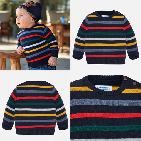 Striped Sweater - Mayoral Boy 2325 - Fall 2019