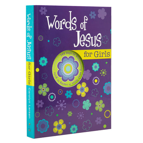 Words of Jesus for Girls Devotions - Die-Cut Softcover - KDS423 Christian Art Gifts