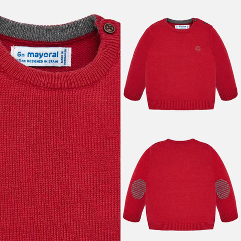 Red Sweater - Mayoral Boy 351 - Fall 2019