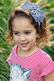 Classic 5-inch Candy Stripe Hair Bow