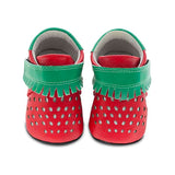 Piper Strawberry Mocs - Jack & Lily